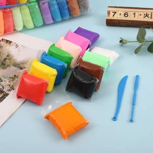 12 PC ULTRA LIGHT CREATIVE CLAY