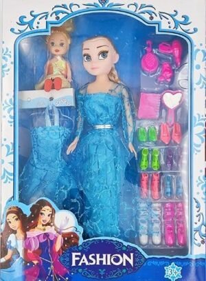 FROZEN DOLL WITH EXTRA DRESS