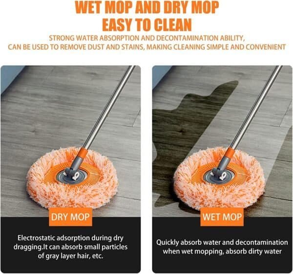 ORANGE ROUND MOP