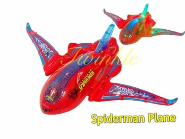 SPIDERMAN AIRPLANE